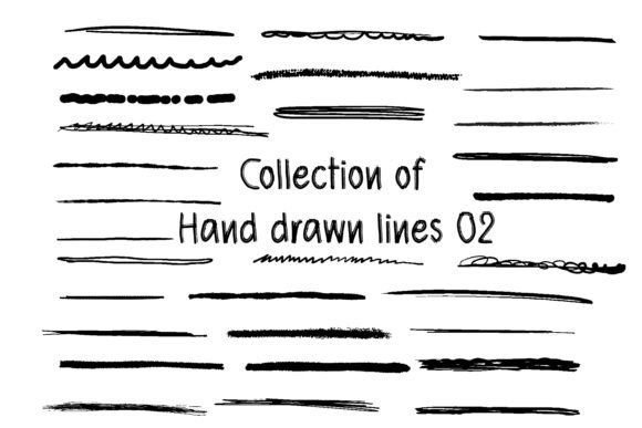 Download Freehand Line, Hand Drawn Lines - Lines Collection