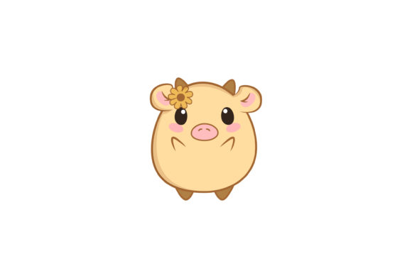 Download Cute Cow Doll Illustration - Premium Bundle
