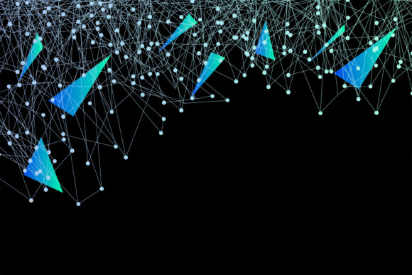 Download Connected Lines with Dots Technology - Lines Collection