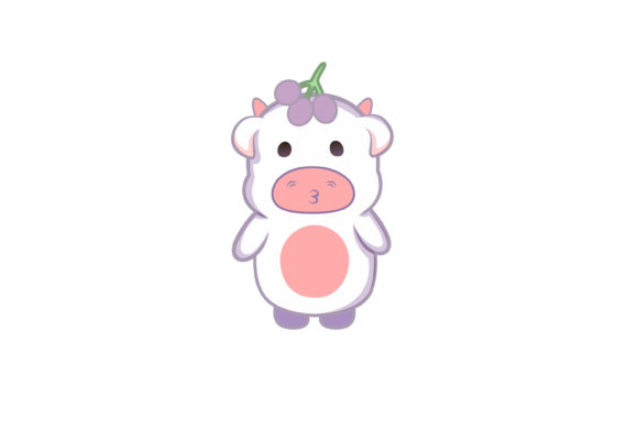 Download Cute Face Cow Doll Illustration - Premium Resources